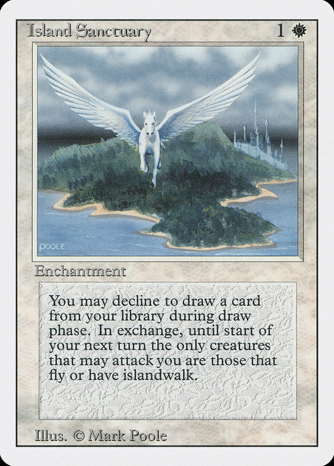 Island Sanctuary – Moon MTG