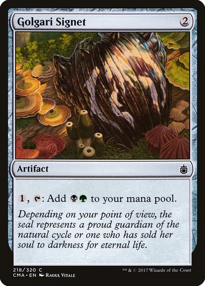 Golgari Signet cma 218