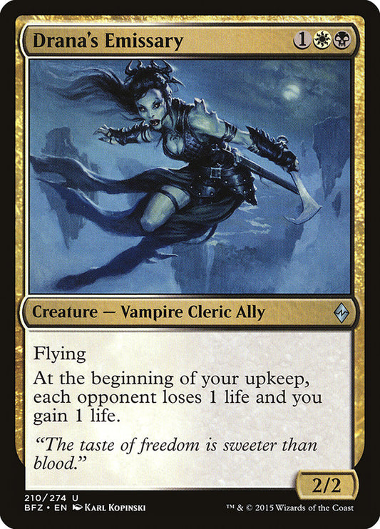 Drana's Emissary bfz 210