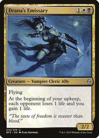 Drana's Emissary bfz 210