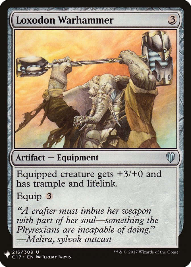 Loxodon Warhammer plst C17-216