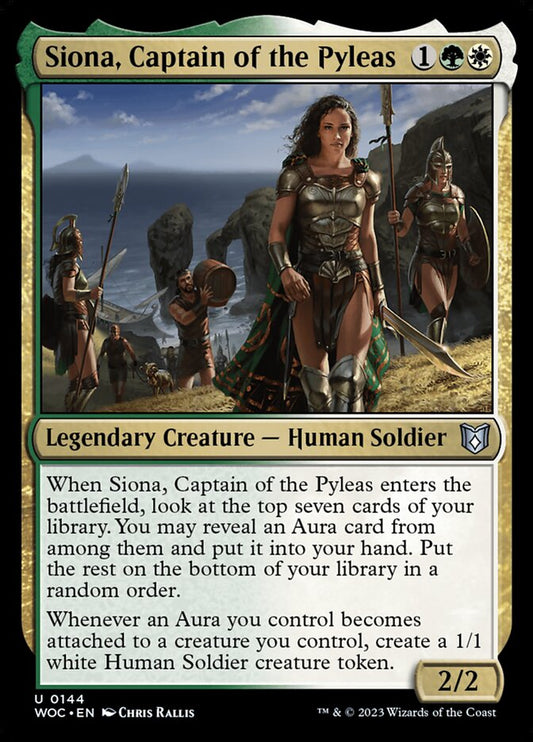 Siona, Captain of the Pyleas woc 144