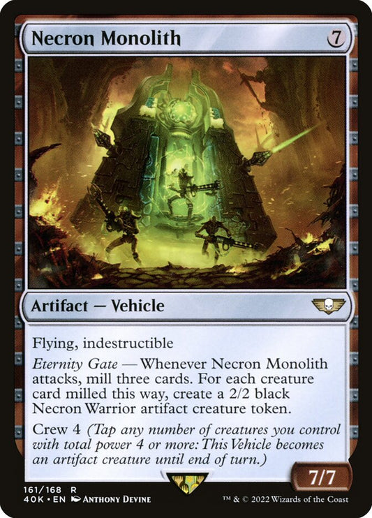 Necron Monolith 40k 161
