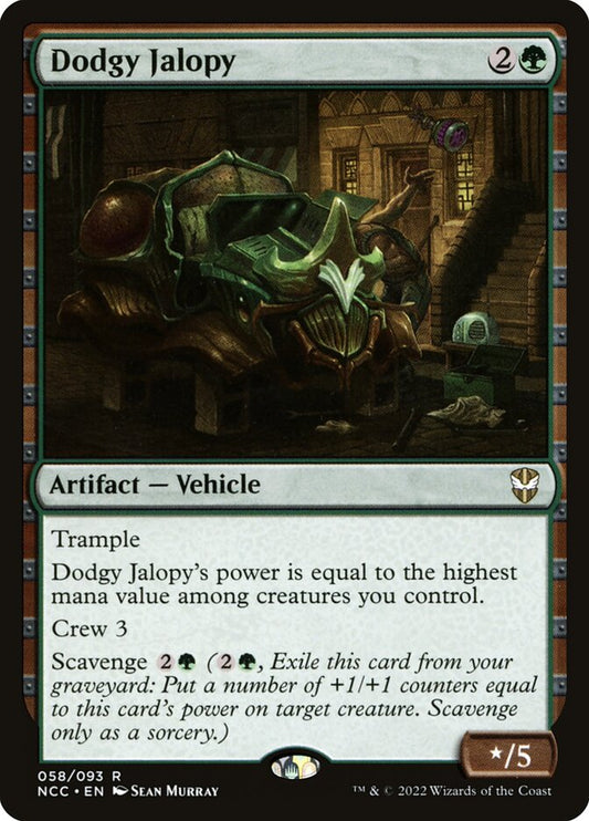 Dodgy Jalopy ncc 58