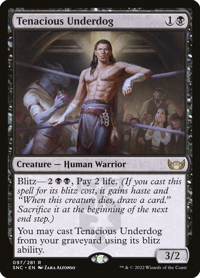 Tenacious Underdog snc 97