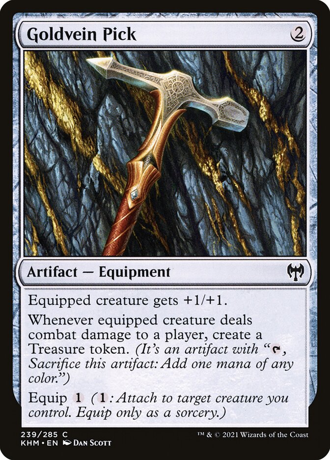 Goldvein Pick khm 239
