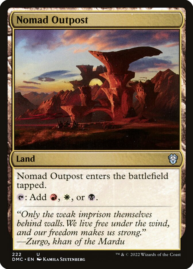 Nomad Outpost dmc 222