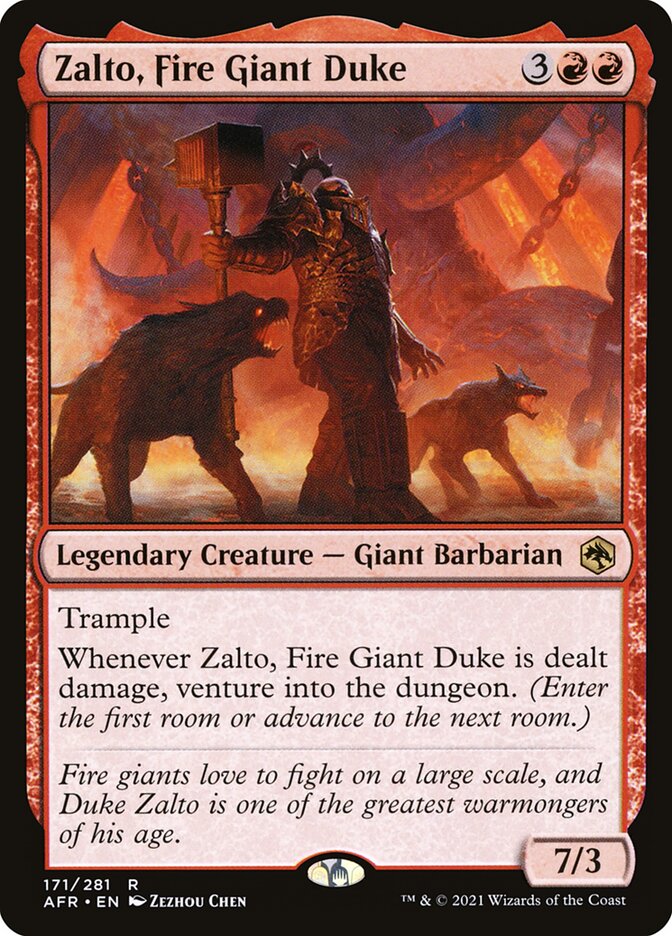 Zalto, Fire Giant Duke afr 171