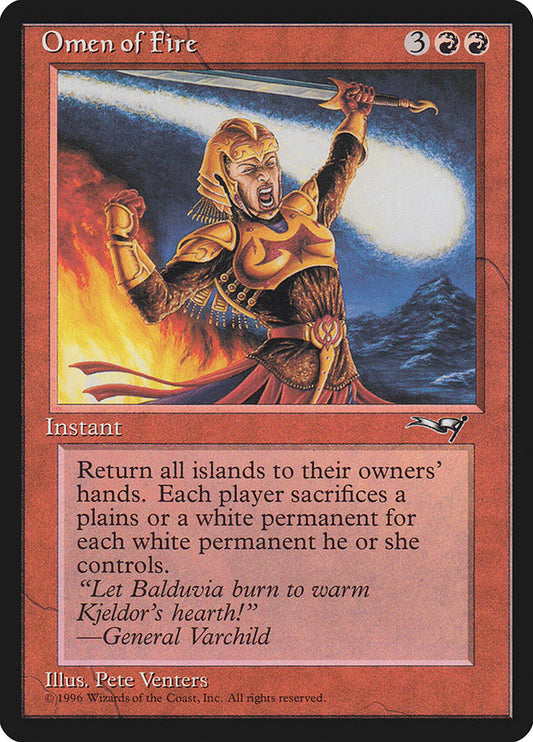 Omen of Fire all 75
