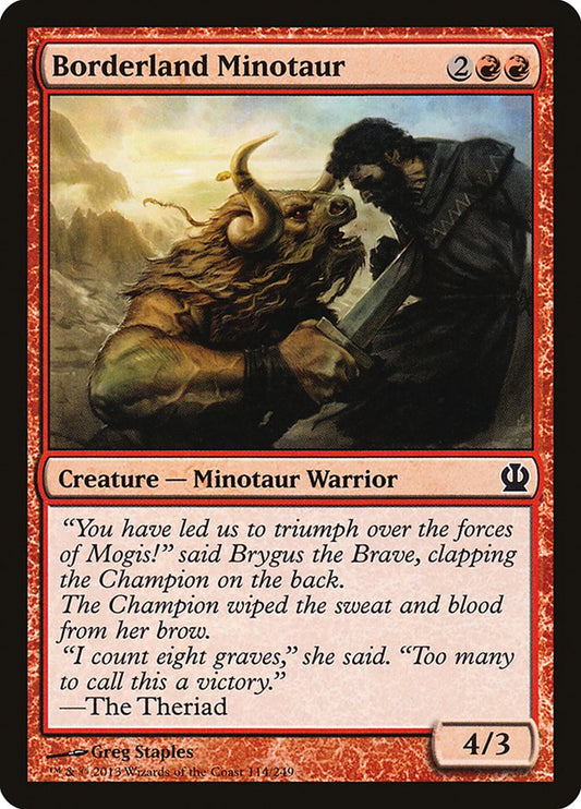 Borderland Minotaur ths 114