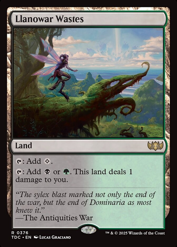 Llanowar Wastes tdc 376