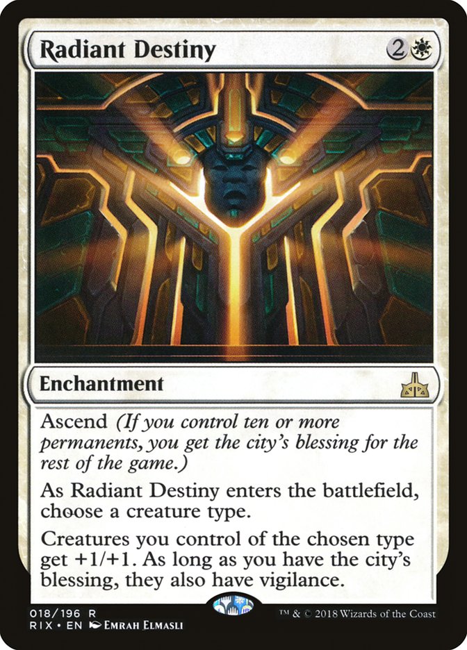 Radiant Destiny rix 18