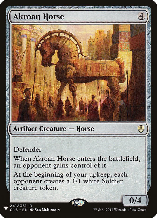 Akroan Horse plst C16-241