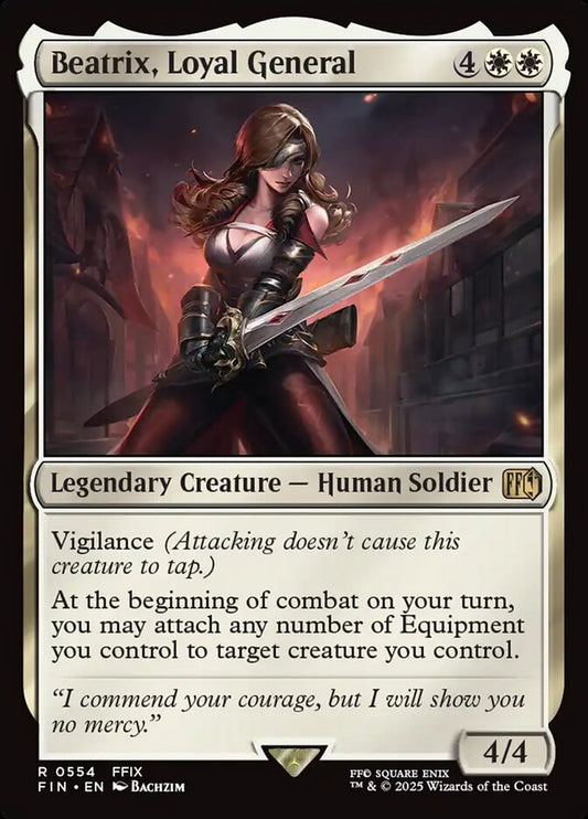 Beatrix, Loyal General fin 554