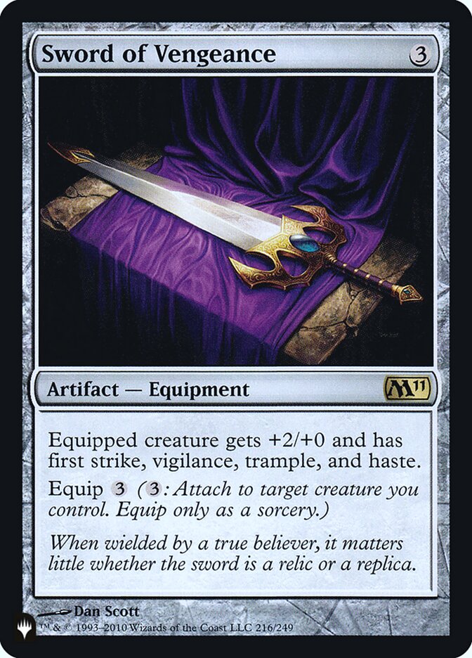 Sword of Vengeance plst M11-216