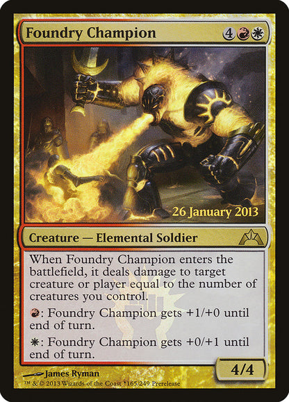 Foundry Champion pgtc 165★