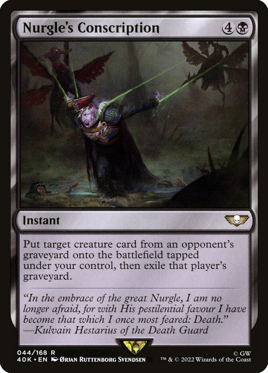 Nurgle's Conscription 40k 44