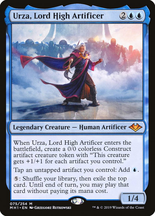 Urza, Lord High Artificer mh1 75
