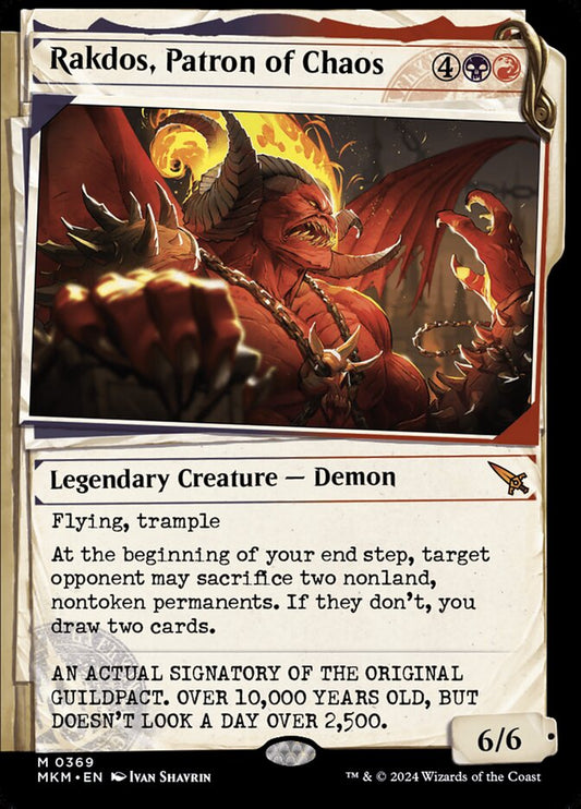 Rakdos, Patron of Chaos mkm 369
