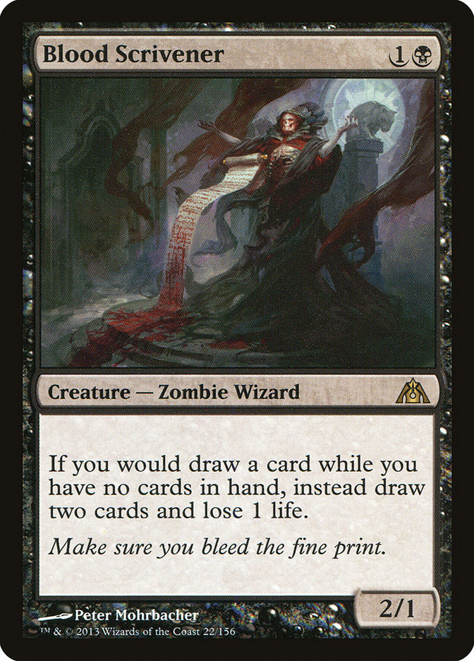 Blood Scrivener dgm 22
