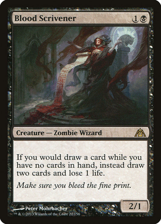 Blood Scrivener dgm 22