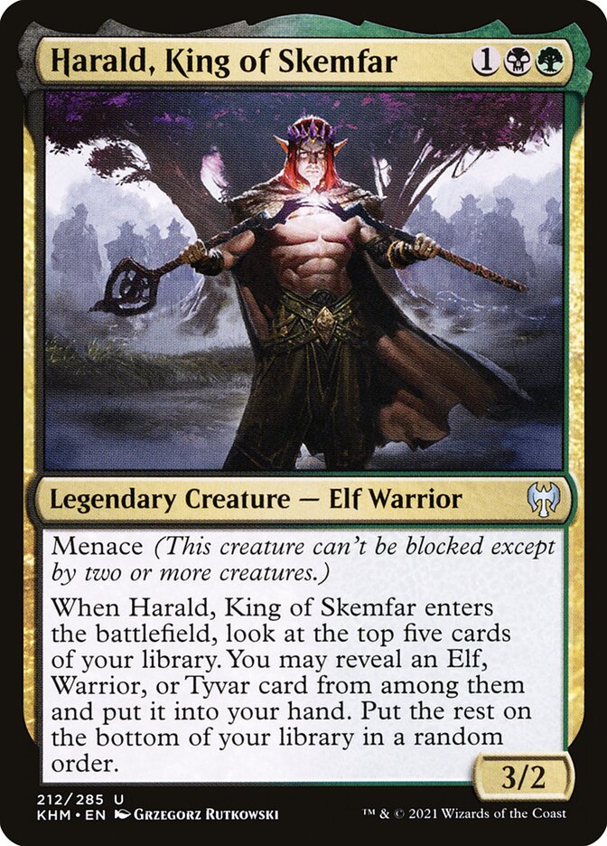 Harald, King of Skemfar khm 212