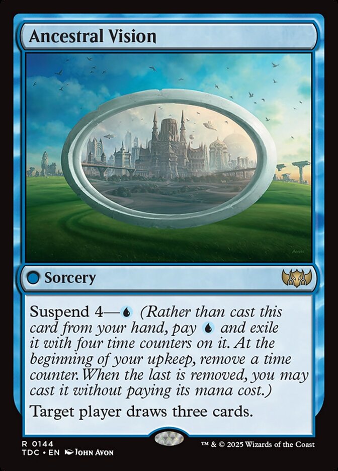 Ancestral Vision tdc 144