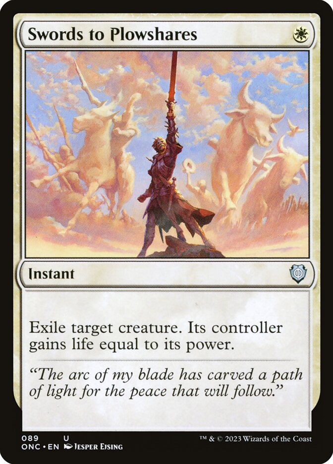 Swords to Plowshares onc 89