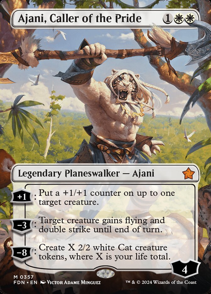Ajani, Caller of the Pride fdn 357