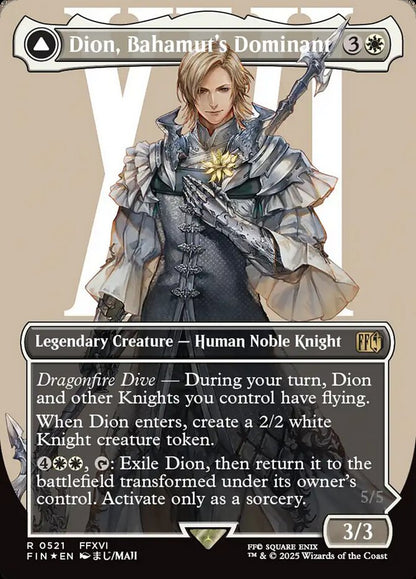 Dion, Bahamut's Dominant // Bahamut, Warden of Light fin 521