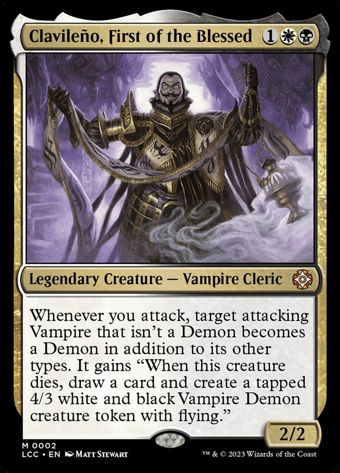 Clavileño, First of the Blessed lcc 2