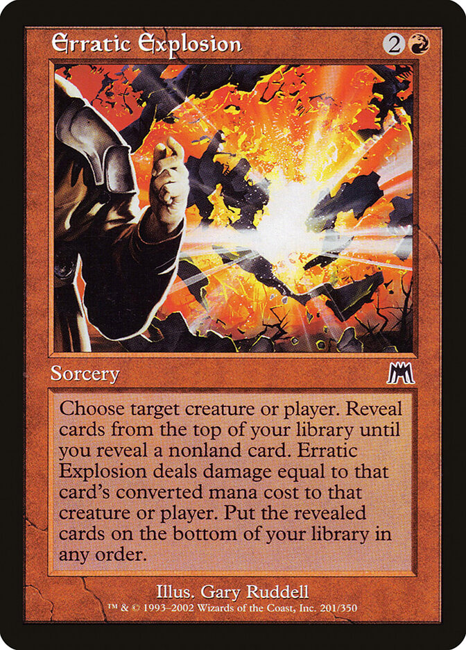 Erratic Explosion ons 201