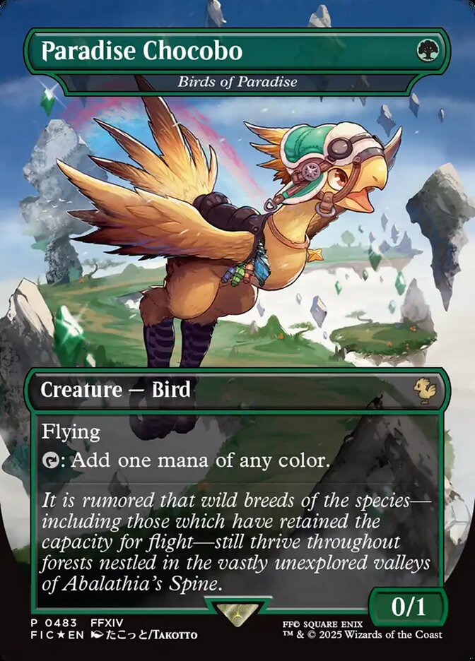 Birds of Paradise fic 483