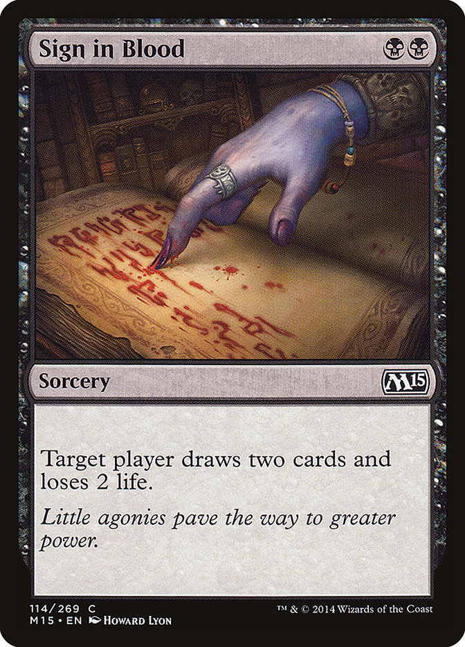 Sign in Blood m15 114