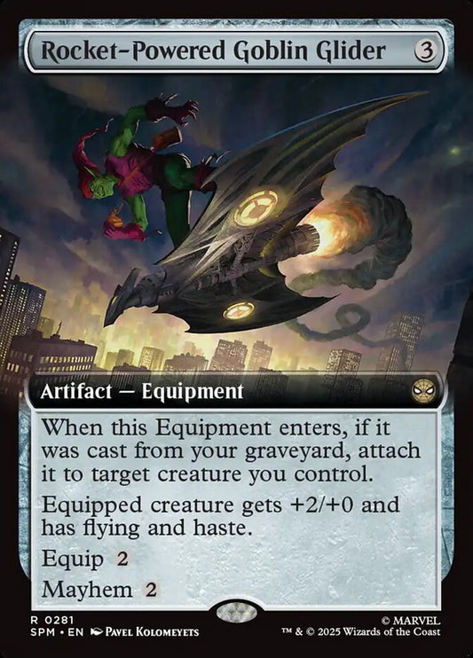 Rocket-Powered Goblin Glider spm 281