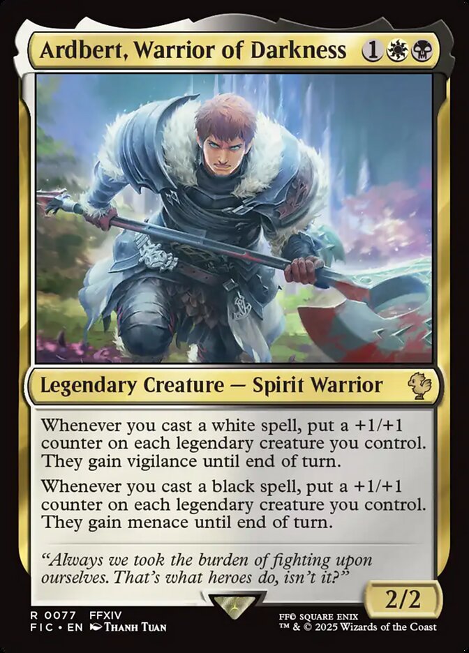 Ardbert, Warrior of Darkness fic 77