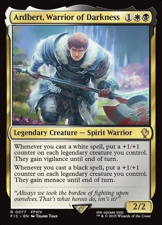 Ardbert, Warrior of Darkness fic 77