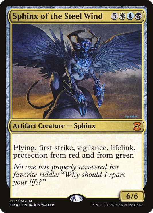 Sphinx of the Steel Wind ema 207