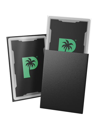 Palms Off - Blackout Deck Sleeves - Standard Size - Black