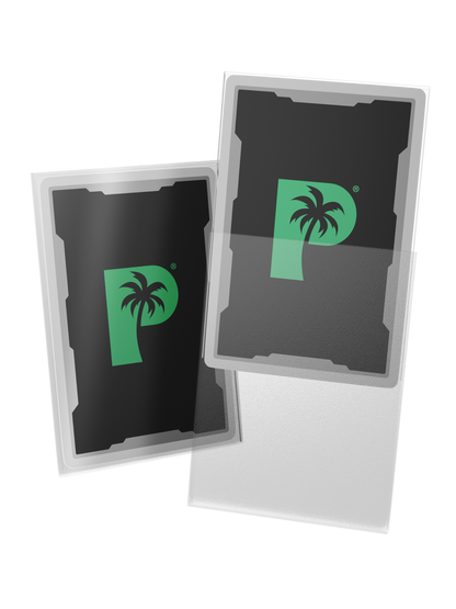 Palms Off - Blackout Deck Sleeves - Standard Size - Clear