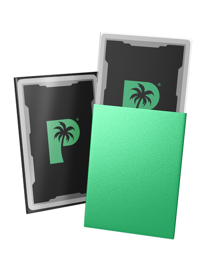 Palms Off - Blackout Deck Sleeves - Standard Size - Jade