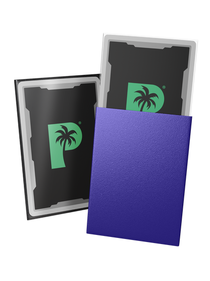Palms Off - Blackout Deck Sleeves - Standard Size - Purple