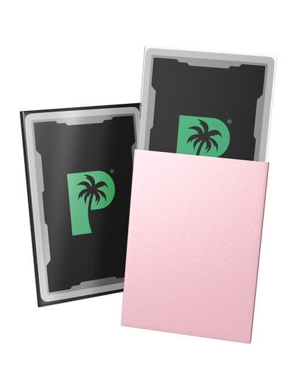 Palms Off - Blackout Deck Sleeves - Standard Size - Rose