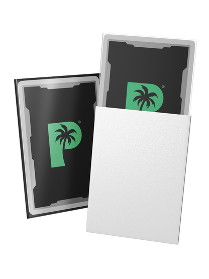 Palms Off - Blackout Deck Sleeves - Standard Size - White