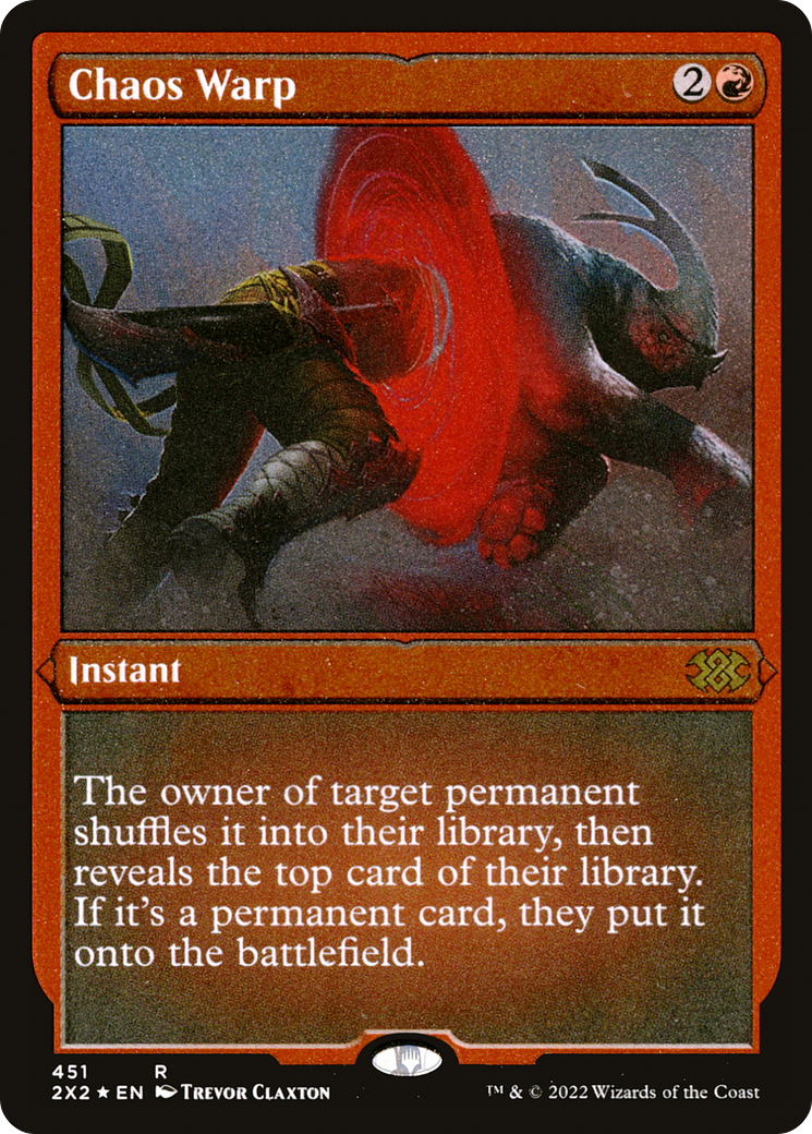 Chaos Warp - MTG Single Card | Moon MTG Chaos Warp - MTG Single Card | Moon MTG