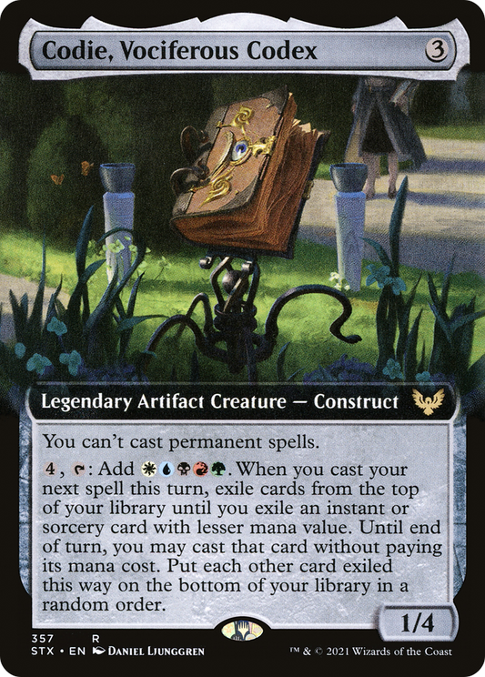 Codie, Vociferous Codex