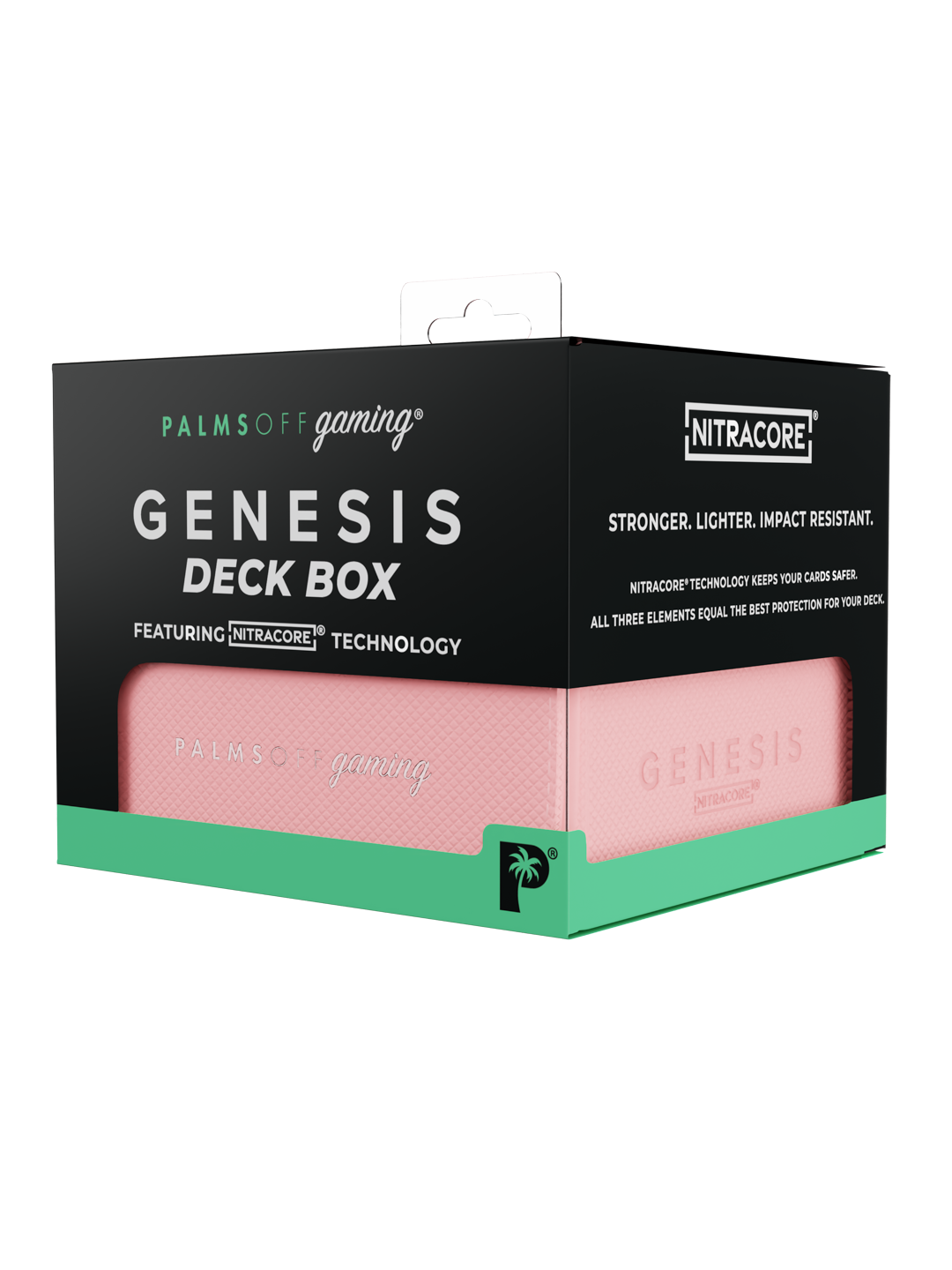 Palms Off - Genesis Deck Box - Pink