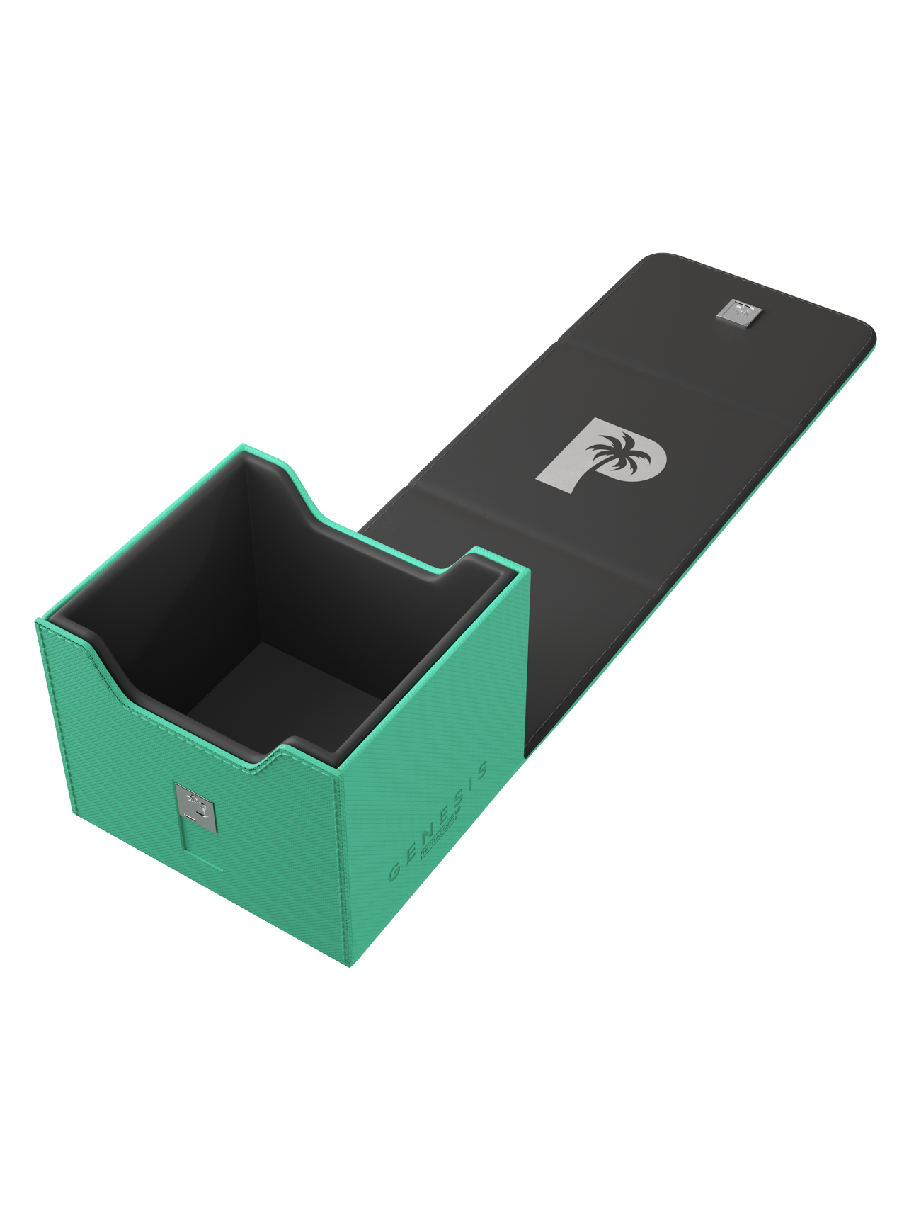 Palms Off - Genesis Deck Box - Turquoise