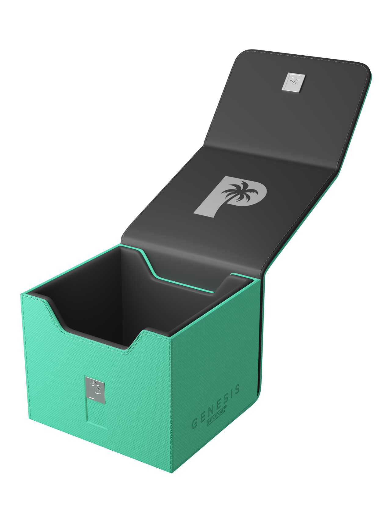 Palms Off - Genesis Deck Box - Turquoise