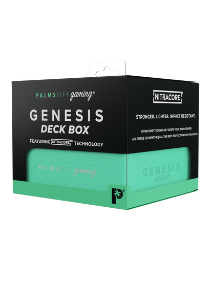 Palms Off - Genesis Deck Box - Turquoise